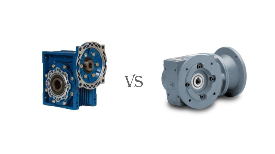 Helical vs worm gearboxes