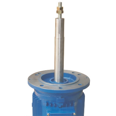Cooling Tower Motor - Side View Showing Sealed Construction