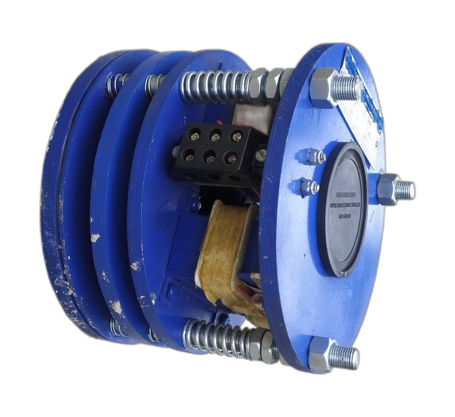 AC Brake Motor - Brake Disc Close-up