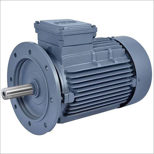 3-Phase Induction Motor - Flange Mounted View